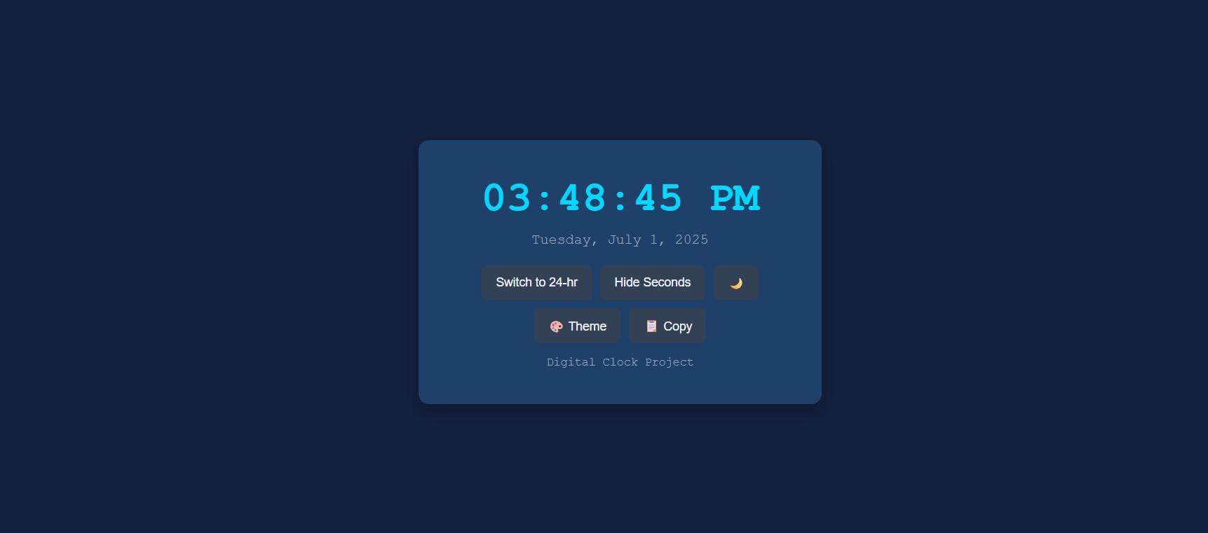 Digital Clock